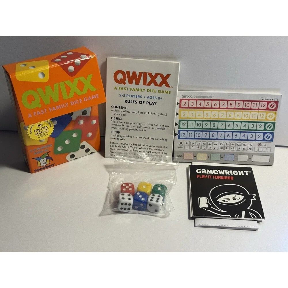Gamewright qwixx strategy